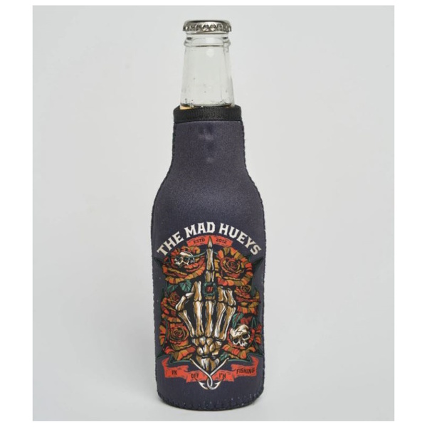 Shield Fk Off Tall Stubby Cooler Black