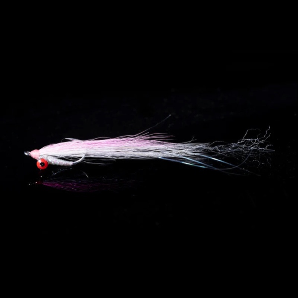 Aussie Clouser - Pink/White 2/0 