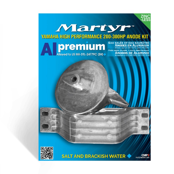 Yamaha 200-300hp alluminium outboard Anode (Kit) 