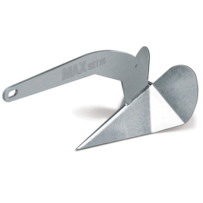 Maxset Galvanised Plough Anchor Delta Type 25kg / 55lb (10-14m boats)