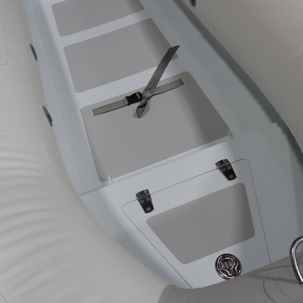 Deluxe Alloy Rigid Hull Rib W/Dbl Floor / Locker - 3.1M
