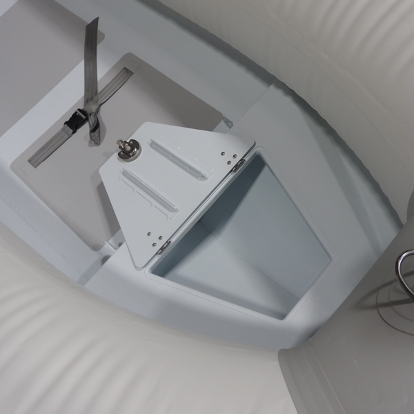 Deluxe Alloy Rigid Hull Rib W/Dbl Floor / Locker - 3.1M
