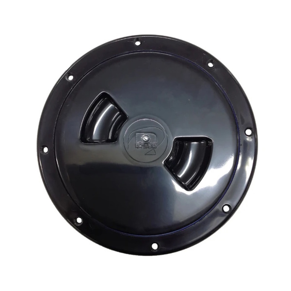 High Impact/Uv Polypropylene 6" Inspection Port Black Nz Made