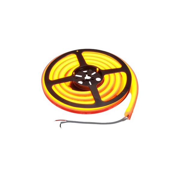 12V Led Adhesive Back Strip Light - 1200Mm - Amber