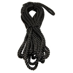 Double Braid Nylon Dock Line 8mm x 9m - Black