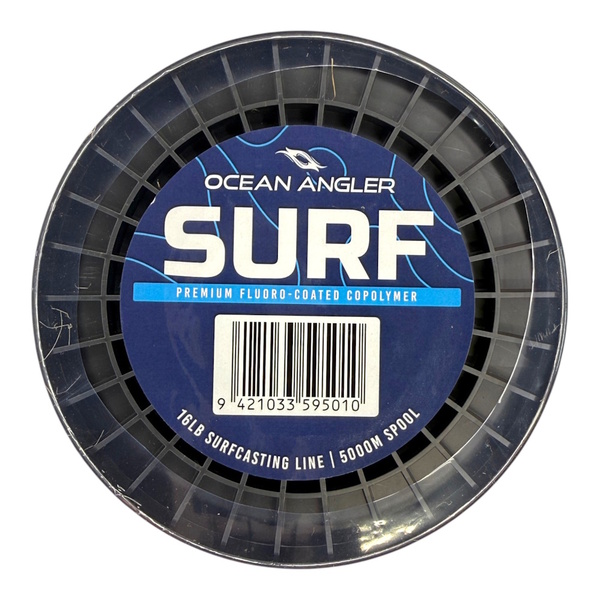 Fluorocarbon-Coated Surfcasting Line