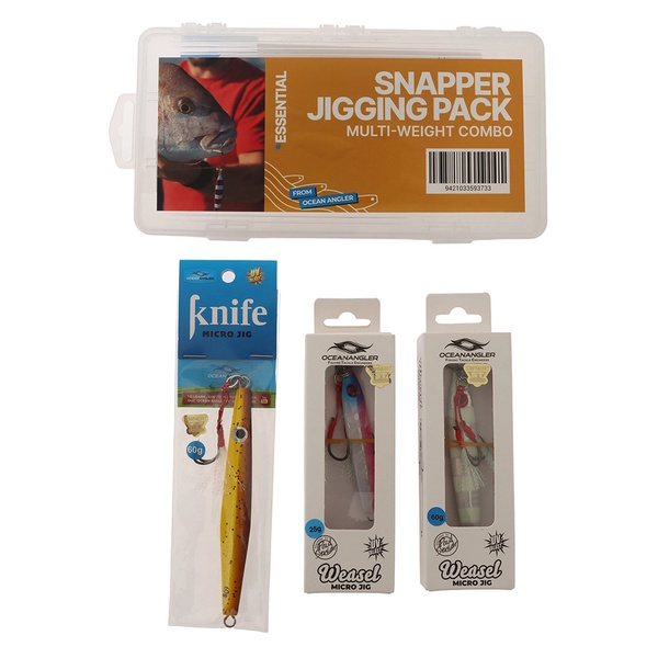 Snapper Jigging Pack Multi Weight Combo
