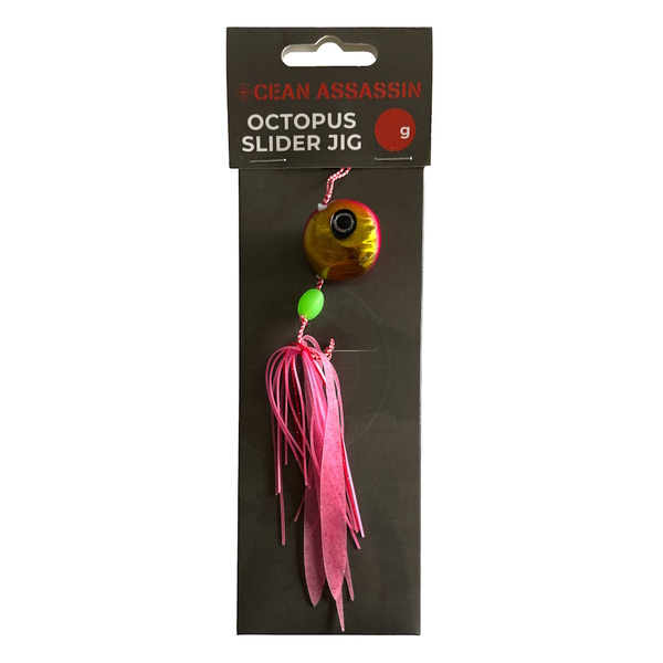 Ocean Assassin Octopus Slider Jig - Pink/Gold