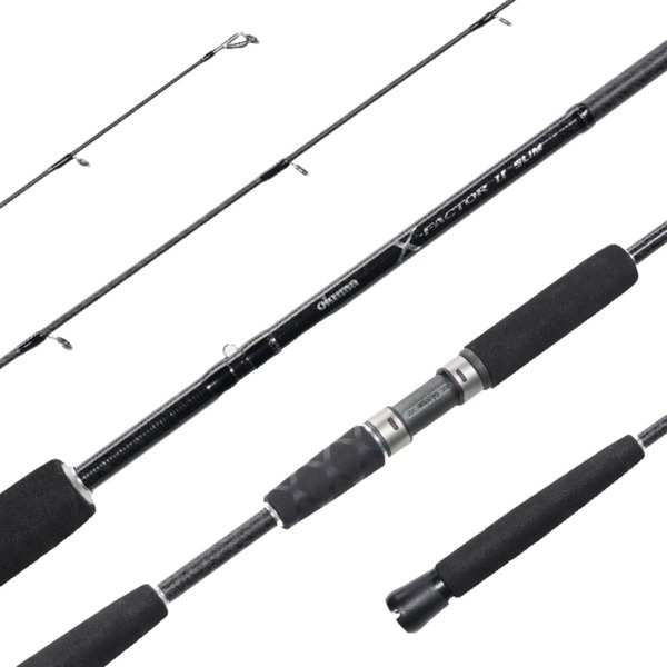 Safyre 4000 X-Factor Ii Slim Softbait Combo 7Ft 6In 6-10Kg 2Pc With Braid