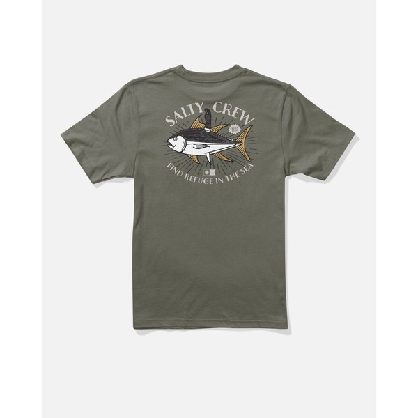 Omakase Boys Ss Tee - Dusty Olive