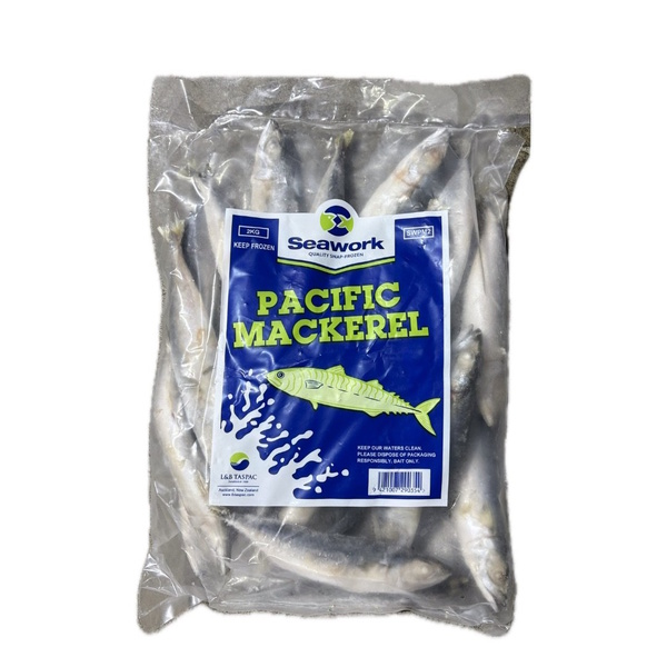 Bait Frozen Pacific Mackerel 2Kg