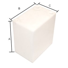 HTS041- 41 Litre Water or Waste (Sewage) Holding Tank (7mm)