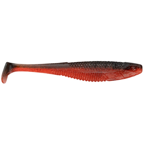Crushcity The Suspect Softbait 3.75In Red Dog 5Pk