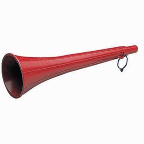 Red PVC Manual Fog and Signalling Horn
