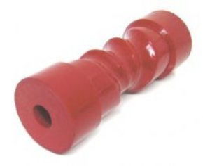 Urethane Self Centering Trailer Keel Roller - 203wx47x17mm