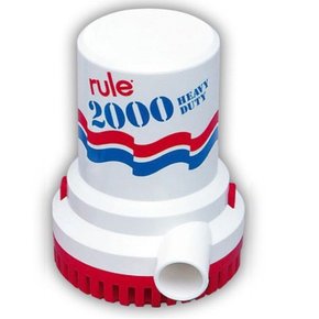 Premium H/Duty 12v Bilge Pump 2000GPH (28mm Hose)