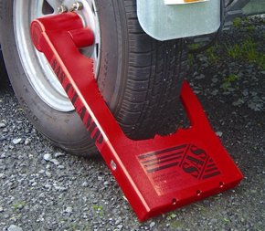 Original Trailer Wheel Clamp 8'' Std