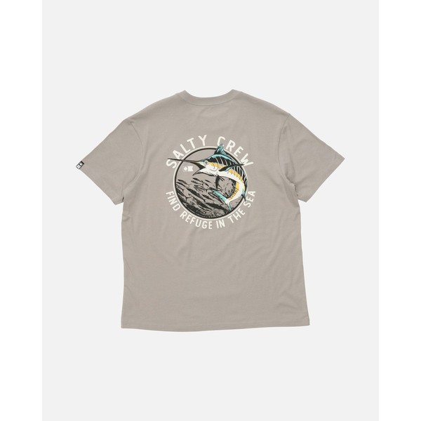 Schooled Premium Ss Tee - Sharkskin