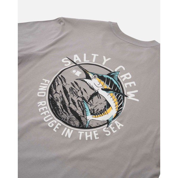 Schooled Premium Ss Tee - Sharkskin