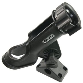 H/Duty Powerlock ABS Adjustable Rod Holder - Deck/Side Mt