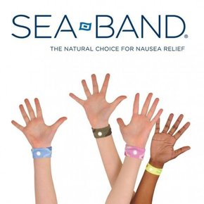 Queaz Away Seaband - Anti Sea-Sickness Wristband (Grey)