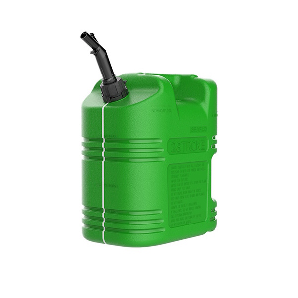 Deluxe 2-Stroke Jerry Can Thick Wall- W/Auto Shut Off + 2-Handle 5L