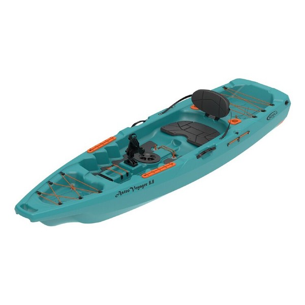 2.67M Astro Voyager Kayak W/Dual Wheels, Seat Teal (Collect Only)