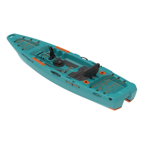 2.67M Astro Voyager Kayak W/Dual Wheels, Seat Teal (Collect Only)
