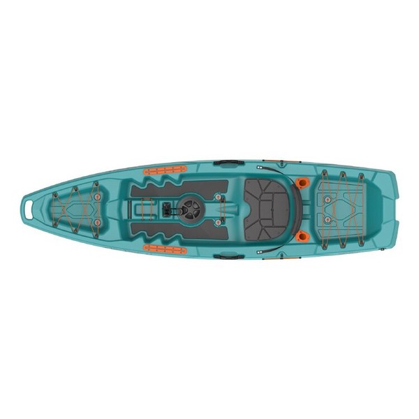2.67M Astro Voyager Kayak W/Dual Wheels, Seat Teal (Collect Only)