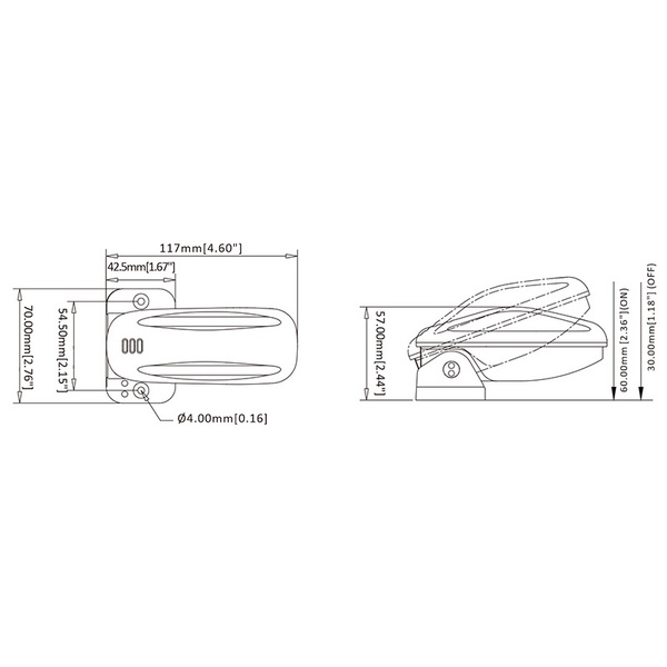 Bilge Pump Float Switch 12/24V (New Hd Series)