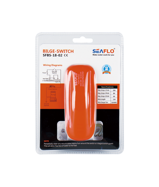 Bilge Pump Float Switch 12/24V (New Hd Series)