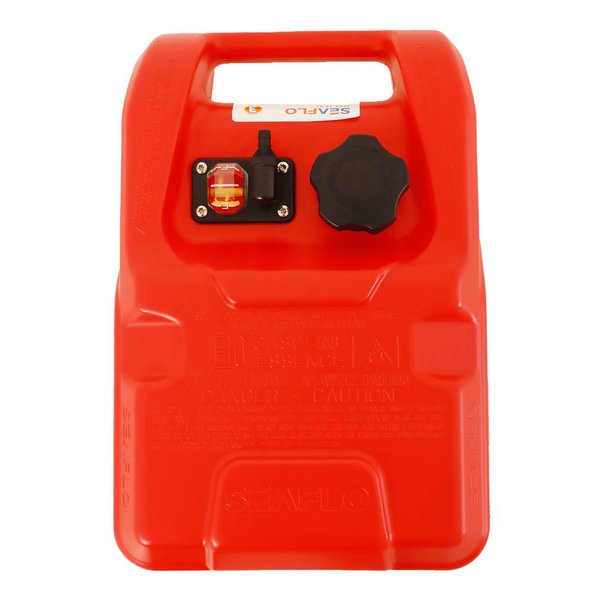 Premium Thick Wall Portable Outboard Fuel Tote Tank W/Guage 12L