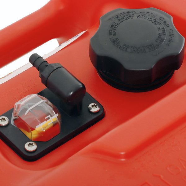 Premium Thick Wall Portable Outboard Fuel Tote Tank W/Guage 12L