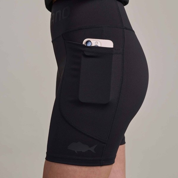 Black Stealth Women's Flex Shorts Black