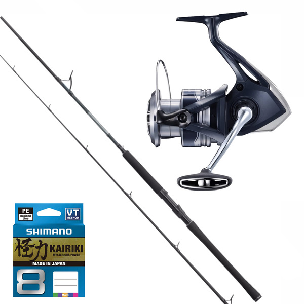 Catana 4000Hgfe / 25 Catana 7'0" Combo Softbait Spin 5-10Kg 2Pc + Braid