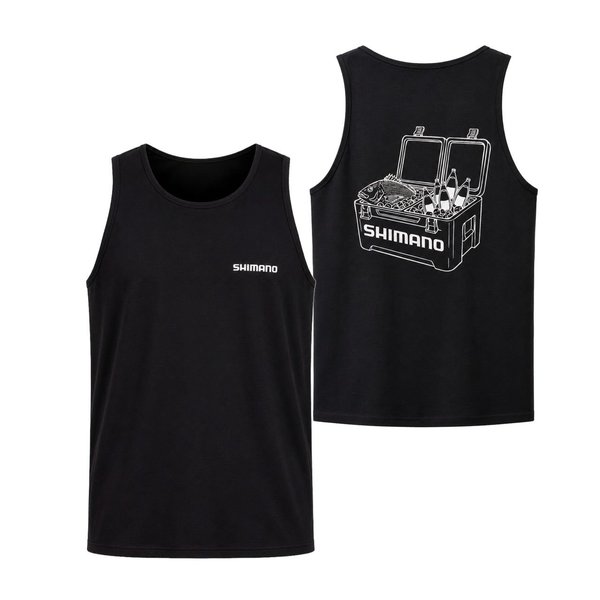 Snapper Ice Bin Singlet Black 