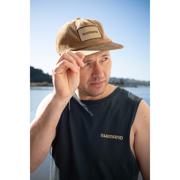 Coastal Corduroy Patch Cap Sand