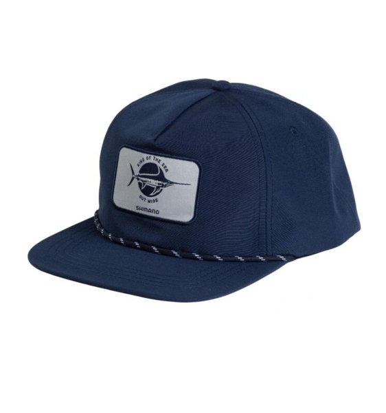 Coastal Flat Peak Cap Broadbill Navy