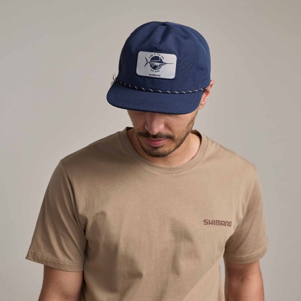 Coastal Flat Peak Cap Broadbill Navy