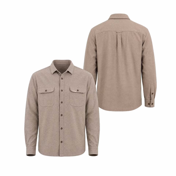 Coastal Men's Overshirt - Sand