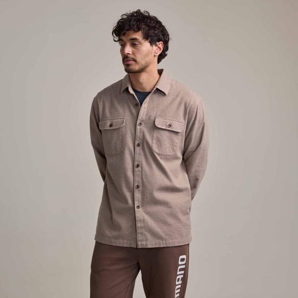 Coastal Men's Overshirt - Sand