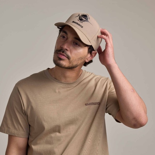 Coastal Trucker Cap Broadbill Sand