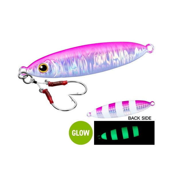 Coltsniper Wonderfall Jig 100G - Pink Zebra