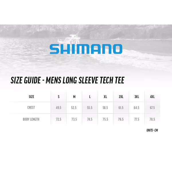 Sunshirt Gyotaku Ls Tech Tee Snapper Grey