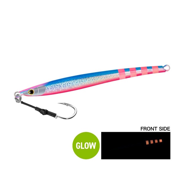 Jig King Slasher Blue Pink Uv Bar 014