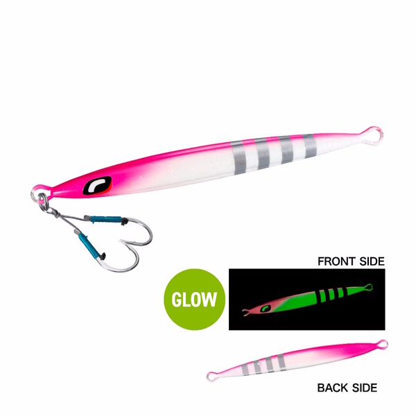 Jig Pebble Light Pink Glow Alu Bar 012