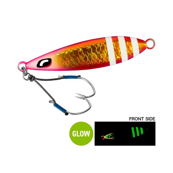 Jig Wing Fall Pink Gold Glow 015