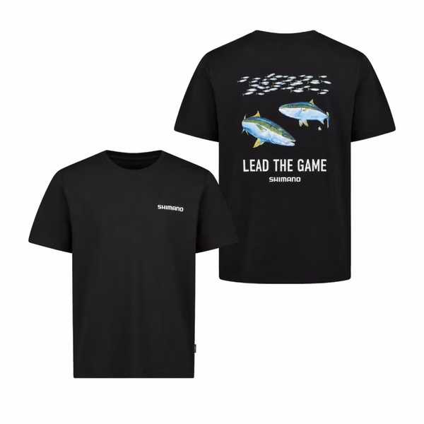 Lead The Game Tee Kingfish Vs Koheru Black