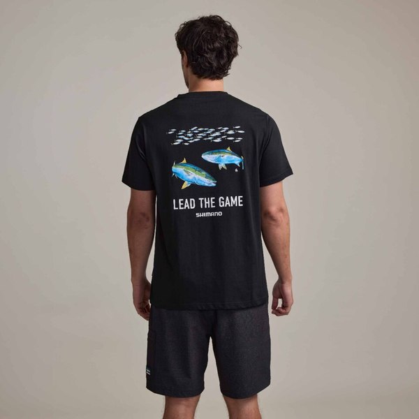 Lead The Game Tee Kingfish Vs Koheru Black