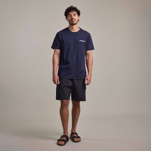 Lead The Game Tee Tuna Vs Saury Navy